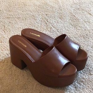 Larroude Miso Platform Sandal